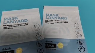 Tas Kemasan Masker Massal Kedap Udara Steril untuk Merek Medis & Kecantikan