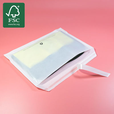 Tas Kaca Biodegradable Custom Kantong Kemasan Kertas Pakaian Untuk Pakaian T-Shirt