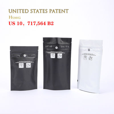 1/4 Lb 1 Pound Plastik Tas Mylar Custom Bau Proof Anak tahan Plastik Zipper Kunci