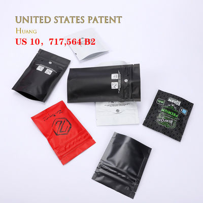 Kantong Mylar Tahan Anak Custom Bau Proof Anak Tahan Plastik Zipper Kunci Anak Proof Kantong