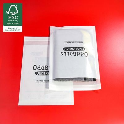 Grosir Kantong Kertas Glassine Putih Biodegradable Ramah Lingkungan Kustom