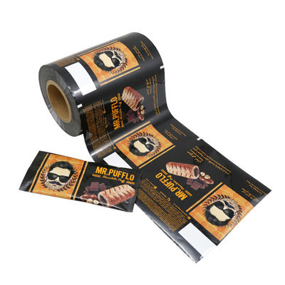 Roll Film Plastik Untuk Pengemasan Makanan Automated Coffee Roll Film Seamless Packaging