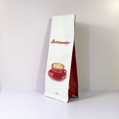 Satu arah katup knalpot Kopi biji kantong penyimpanan menjaga segar wangi 1kg 5 lbs