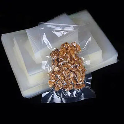 Kantong vakum nilon transparan kantong retort laminasi segel tiga sisi