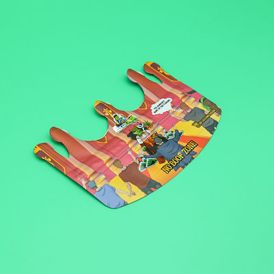 Cookie Custom Mylar Bag Ziplock 3.5 Resalable Zipper Bau Proof Child Exit Mylar Bags Tas berbentuk khusus