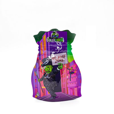 Gift Vacuum Vape Cartridge Mylar Bag Child Resistant Bag Pet Material Desain Unik
