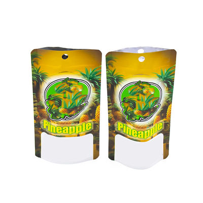 Anak tahan keamanan Pelindung Zipper Packaging Bag Pet Standing Weed Bag