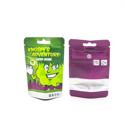 Kantong Rumput Kantong Tahan Anak Kemasan Plastik Doypack Pencetakan Digital Berwarna-warni