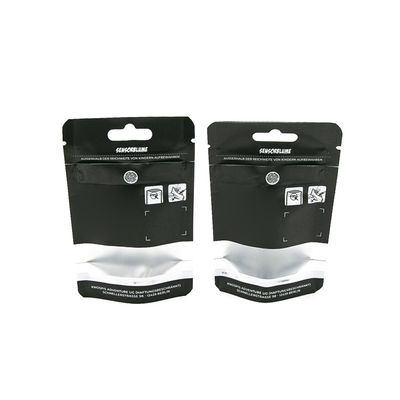 Plastic Seal Hermetic Stand Up Bag Zipper Tembakau Cigar Tea Packaging Bag