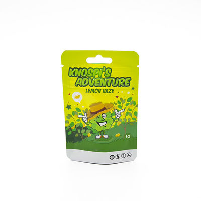 Custom Print Foil Laminated Child Resistant Ziplock Plastik Bag Tembakau Packaging Bag Cookie Mylar Bags
