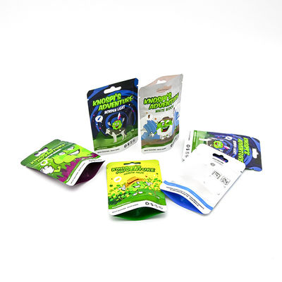 Film Sentuh Makanan Tas Self-Supporting Disegel Anak-Bukti Kunci Zipper Bag Tas Tembakau