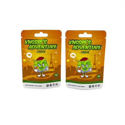 Anak tahan Ziplock Bau Proof Plastik Kemasan Kantong Custom Printed Mylar Bags