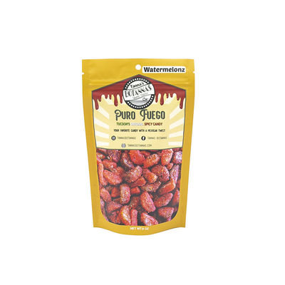 Tas Plastik Buktinya Kelembaban dengan Gusset Bagian Bawah untuk Makanan