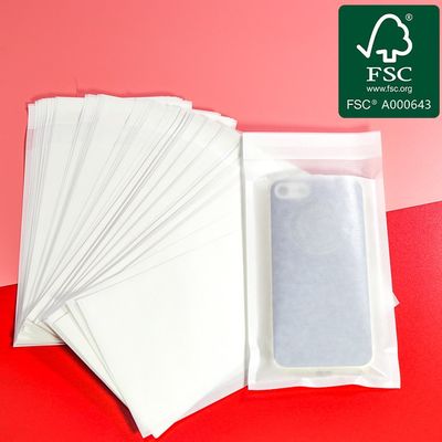 Kantong Kertas Kaca 100% Ramah Lingkungan Dan Biodegradable Untuk Kemasan
