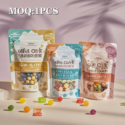 Kantong Plastik Daur Ulang Untuk Mudah Membuka Dan Menutup Kemasan Makanan