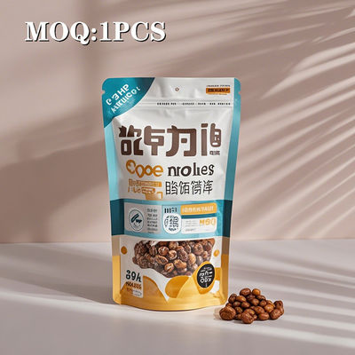 Pabrik Logo Custom Cetak Plastik Polyethylene Nylon Kantong untuk Roti Sandwich Cookie Snacks Packing