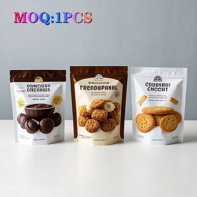 Custom Printed Stand Up Bag Packaging Laminated Popcorn Snack Food Grade Plastik Potato Chips Bags