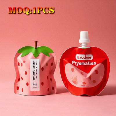 Digital Printing 3.5g Die Cut Mylar Bags Custom Shape Bag Bau Proof Bag Dengan Kunci