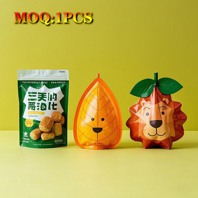 Custom Irregular Special Shape Bags 3.5g Foil Bau Proof Die Cut Packaging Resistant Child Zipper Mylar Stand Up Bags