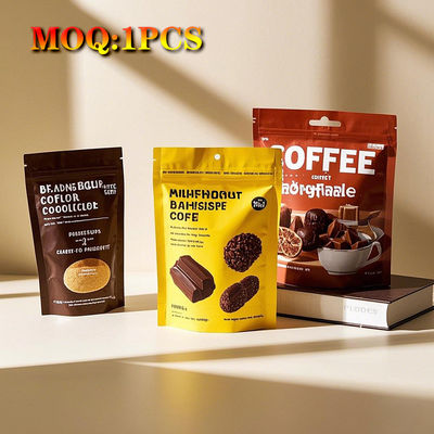 Custom Printed 500g 1kg 5kg 10kg Whey Protein Powder Chocolate Snacks Gummies Bag Stand Up Food Bag Pengemasan