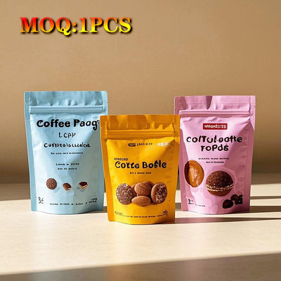 Custom Printing Resalable Smell Proof Stand Up Bag Packaging 3.5g/7g/1oz/1lb Mylar Bag dengan Zipper Edible Packaging