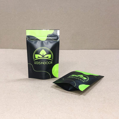 Kemasan Fleksibel Dengan Ritsleting Tahan Anak Untuk Obat Herbal Obat-obatan Dan Suplemen Diet