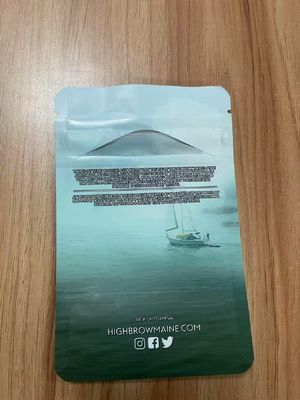 Kantong kemasan anti anak bersertifikat ISO dengan keamanan kunci ganda untuk obat-obatan dan bahan kimia