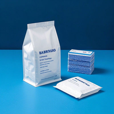 High Barrier Eight Side Sealing Flat Bottom Bag Eco-Friendly & Custom Printed For Food Coffee Pet Food Packaging Dukungan OEM/ODM