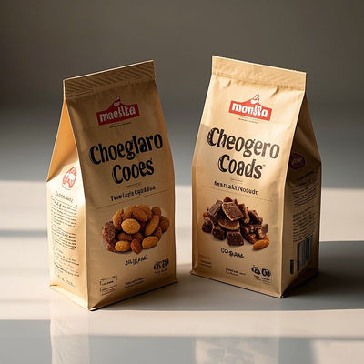 Heavy Duty BOPET Coffee Stand-Up Bags Barrier Grade Industri Untuk Ekspor Logistik