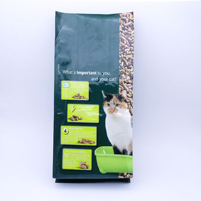 Premium Stand-Up Pet Food Bags With Re-sealable Zipper Airtight Freshness Lock Durable Eco-Friendly Packaging For Dog & Cat Kibble Storage Berbagai ukuran