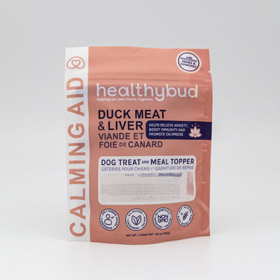 Grosir Custom Stand-Up Zipper Bags 8oz 16oz 32oz 5lb Eco-Friendly PET/PE Reselable Bag Untuk Kopi Makanan Pet Snacks