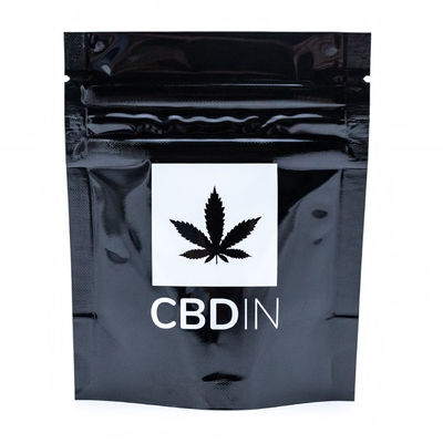 Custom Printed Smell Proof Stand Up Pouch Packaging Food Grade LDPE Bag Zipper yang Bisa Ditutup Kembali untuk Kopi Snacks Makanan Hewan Peliharaan