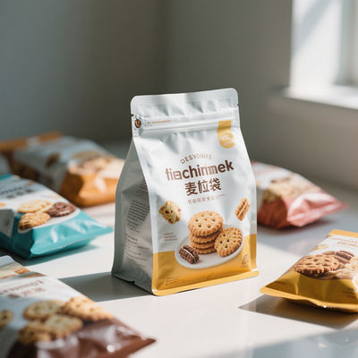 Bag Mylar Zipper Daur Ulang Anti-statis & Penghalang Food-Grade