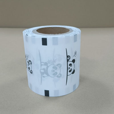Multilayer Coextruded Plastic Packaging Film Flexible Blank Film Rolls untuk Custom Converting