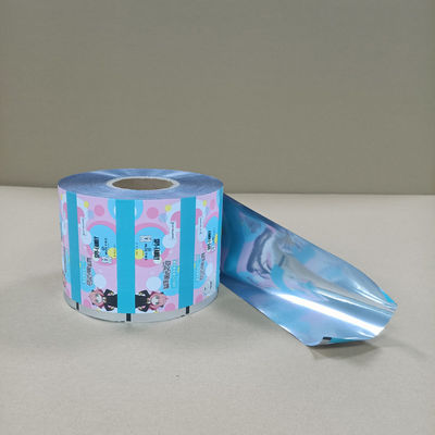 Aluminium Foil Packaging Roll Film Pet/Al/PE Komposit Material untuk Food / Medical / Cosmetic Packaging Ukuran Khusus
