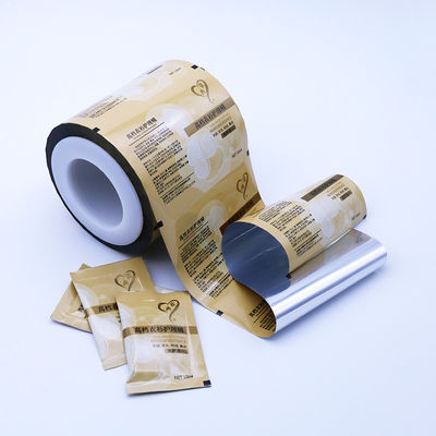 Biodegradable Aluminium Foil Film Roll Heat-Sealable For Eco-Friendly Household Supplies Packaging