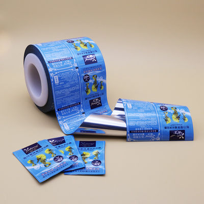 Bulk Stock Aluminium Foil Composite Rolls Film untuk kemasan kosmetik yang dapat disesuaikan