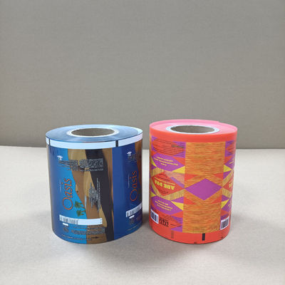Cetak Aluminium Laminated Film Roll Custom Cetak High Barrier Untuk Makanan / Makanan ringan / Makanan Hewan Peliharaan / Farmasi - FDA & SGS Certified