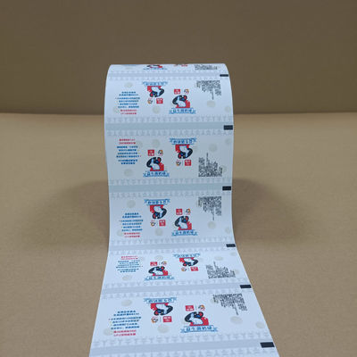 Metallic Finish Candy Wrapping Film Prints Disesuaikan Untuk Premium Brand Packaging 12 Warna 20-80μm
