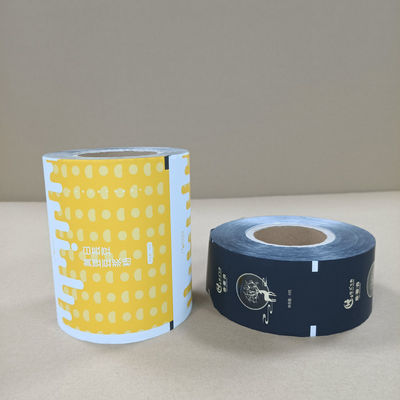 Custom Printed Color Printing Packaging Film Untuk Kopi / Pet Food Bags ECO-FRIENDLY Ink Manufacturer