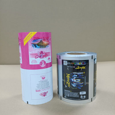 Produsen Film Roll Otomatis Pre-Cut Laminated Film Untuk Mesin Segel Bentuk Vertikal