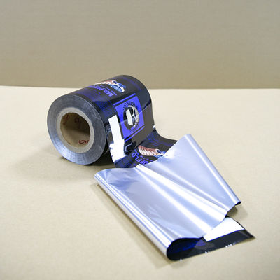 Aluminium Foil Roll Film Dengan PE Coating Heat-Sealable Custom Printing Untuk Branding