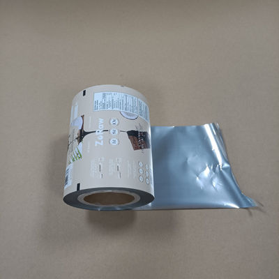 Film Roll Foil Aluminium yang Disertifikasi FDA untuk Keamanan Pangan Dengan Percetakan Khusus Bertahan Kelembaban Tinggi