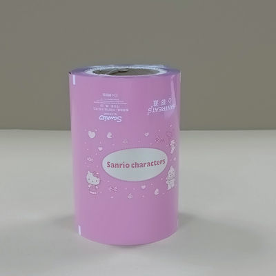 Film Kemasan Cetak Warna Ramah Lingkungan Desain Vibrant FDA Sertifikasi Grosir Untuk Kantong Ritel