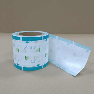 White Sugar Roll Film Food Packaging High Barrier Composite Material Custom Size & Thickness Bahan Komposit High Barrier Ukuran & Ketebalan