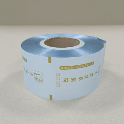 High Barrier Powder Packaging Film Anti-Static Multi-Layer Laminated Roll Stock Untuk Powder Susu / Kopi / Farmasi