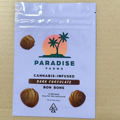 Eco Friendly Stand Up Ziplock Bag Custom Printed Compostable Packaging Bag Dapat Digunakan Lagi untuk Makanan Ringan & Kopi