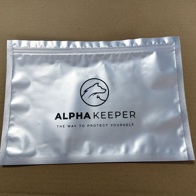 Tas Ziplock Foil Aluminium yang dapat disesuaikan. Tahan Kelembaban, Tahan Bau & Dapat Digunakan Lagi untuk Makanan, Kosmetik, Penyimpanan Medis. Berbagai Ukuran & Pilihan Ramah Lingkungan.