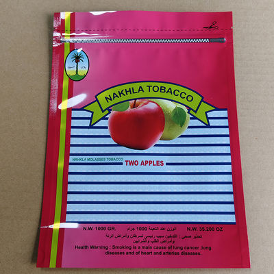 Stand Up Bag dengan Tear Notch Mudah, Kemasan Komposit untuk Makanan Kering, Ukuran & Logo Khusus