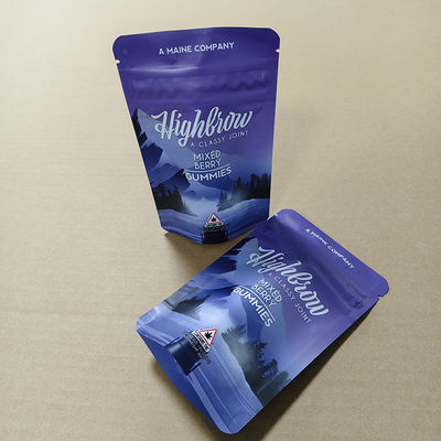 Kantong Ritsleting Bertahan Anak yang Disertifikasi ASTM/ISO Penghalang PET/AL/PE Berlapis Berbagai & Segel yang Tidak Bisa Diganggu Untuk Keamanan Farmasi/Kimia